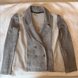 Saturday Sunday Gray Patterned Jacket